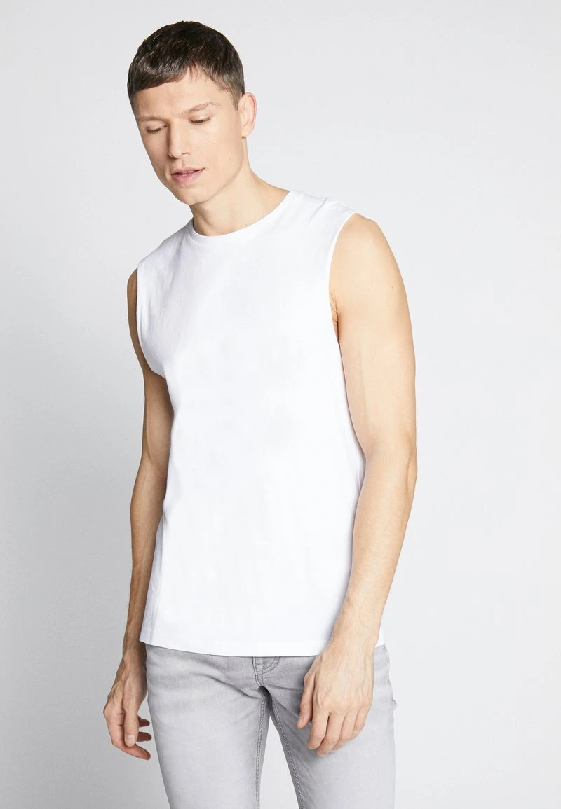 Pier One 2 PACK - Top - White/black – Bild 2