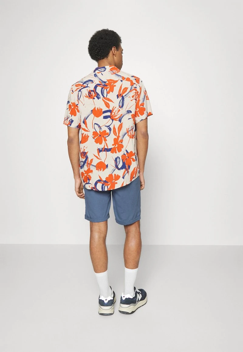 Pier One LINEN BLEND DRAWCORD SHORTS - Shorts - Blue – Bild 3