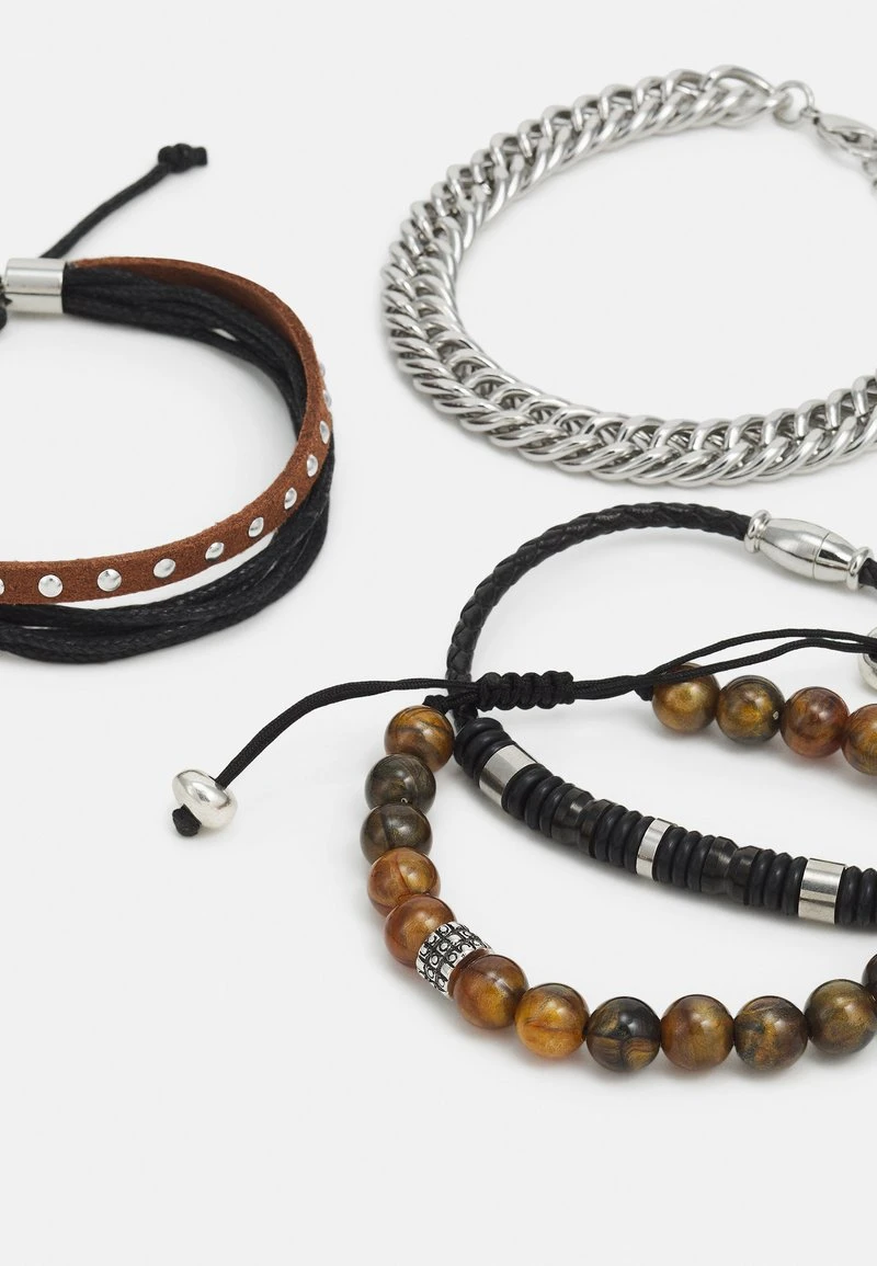 Pier One 4 PACK - Armband - Silver-coloured – Bild 3