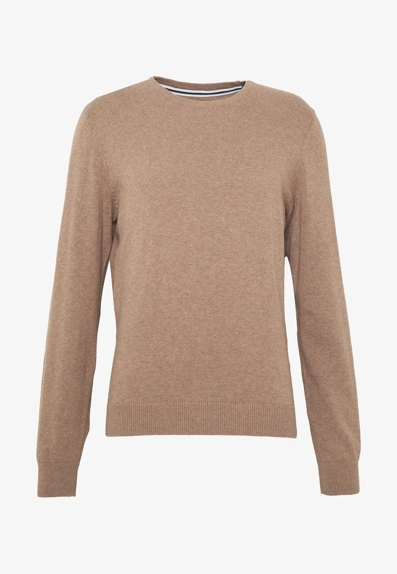 Pier One BASIC CREWNECK - Strickpullover - Mottled Beige – Bild 6
