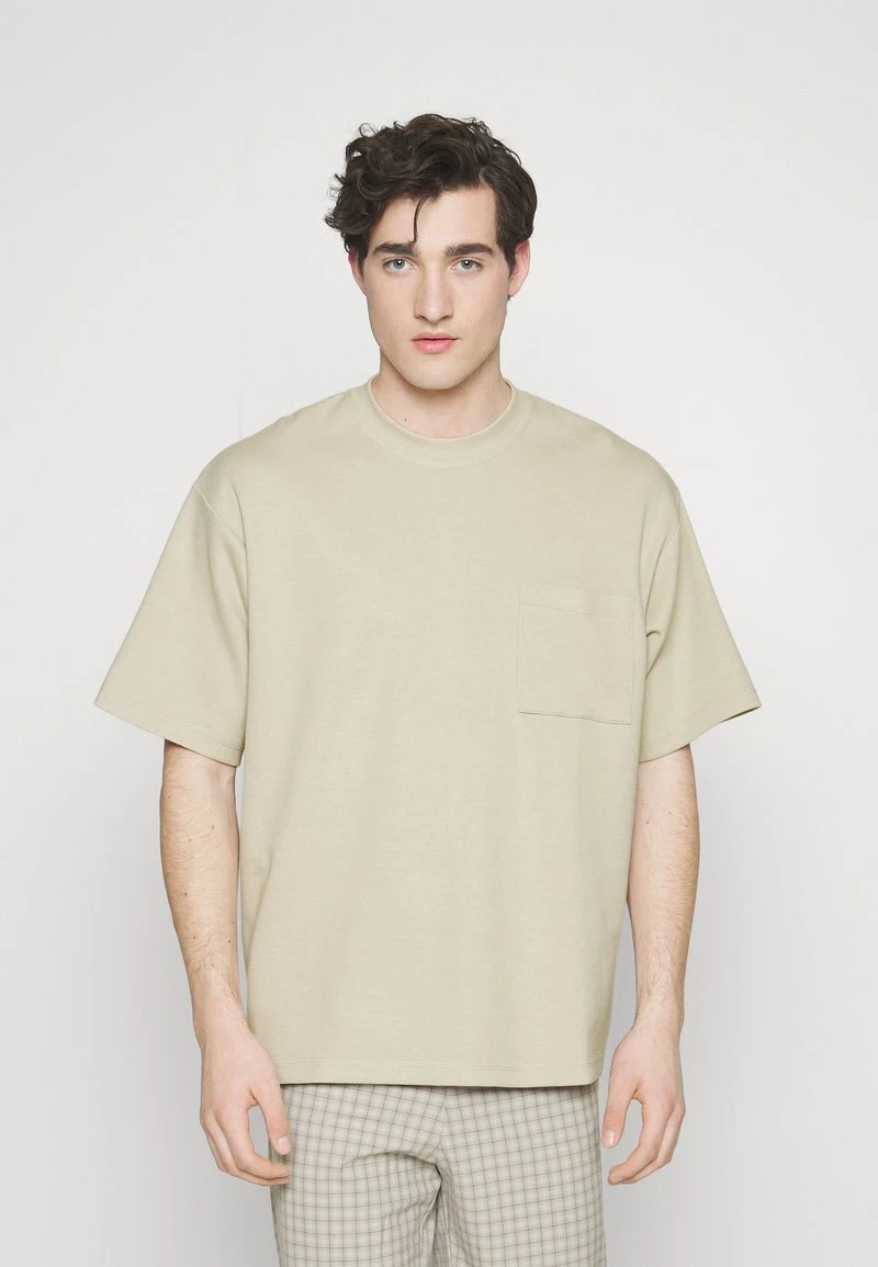 Pier One T-Shirt Basic - Beige