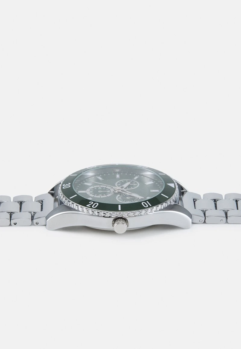 Pier One UNISEX - Uhr - Silver-coloured/green – Bild 3