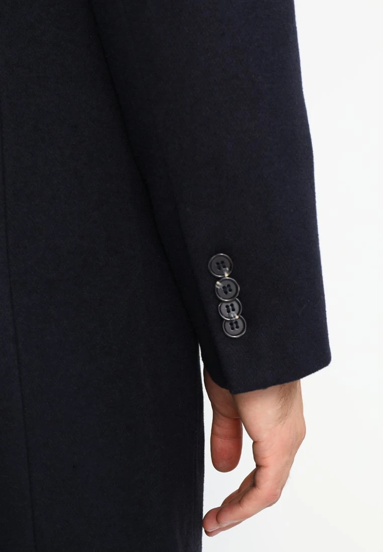 Pier One Klassischer Mantel - Navy – Bild 6