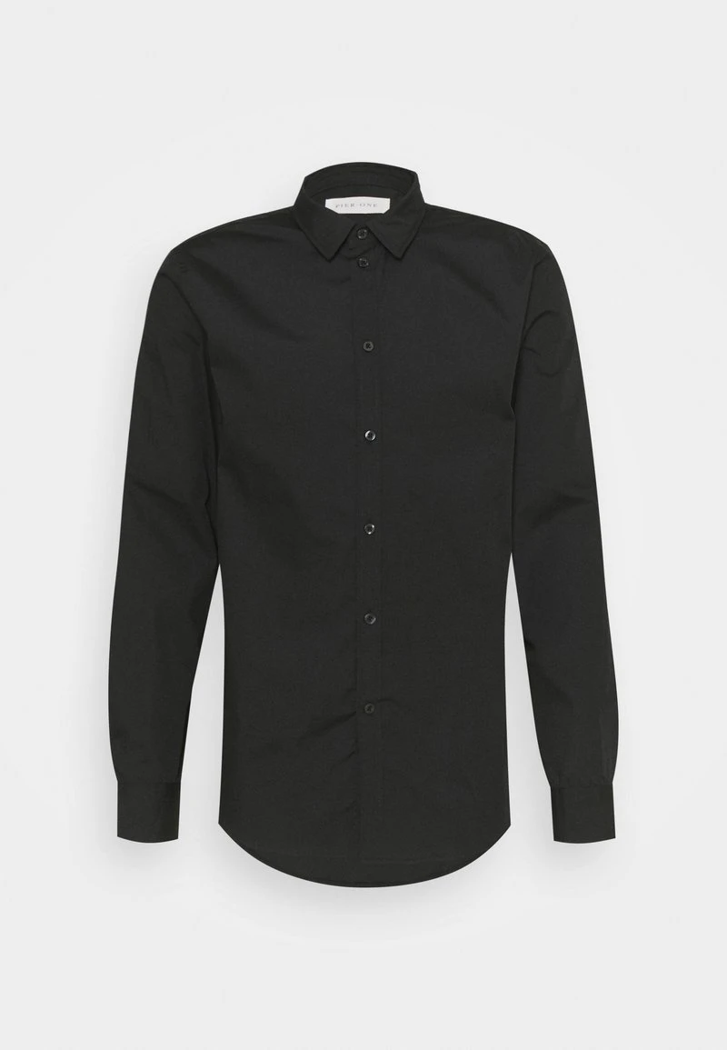 Pier One 2 PACK - Businesshemd - White/black – Bild 2