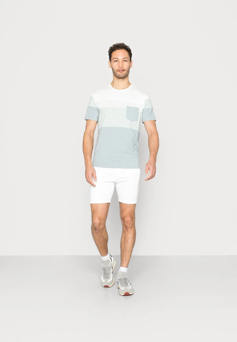 Pier One 2 PACK - Shorts - Black/white