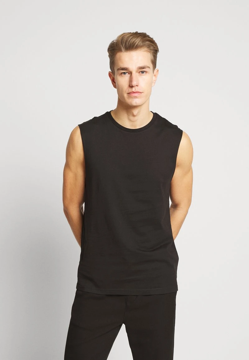 Pier One 3 PACK - T-Shirt Basic - Grey/white/black – Bild 4