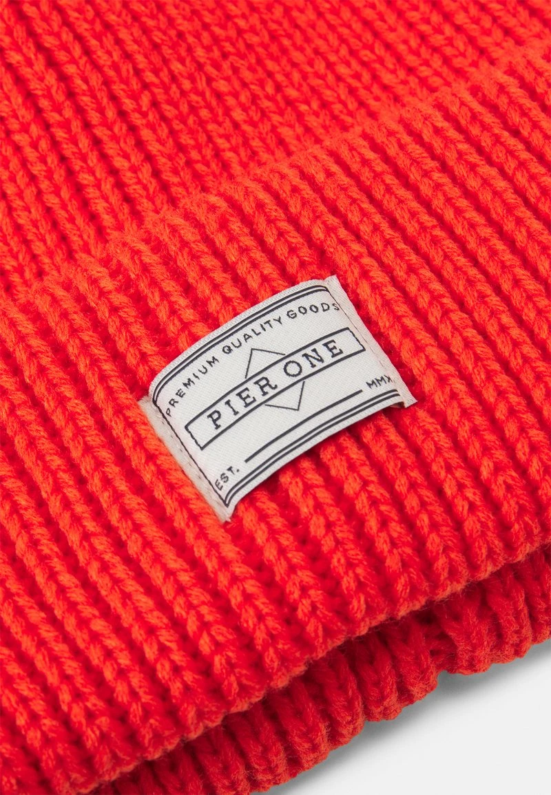 Pier One UNISEX 3 PACK - Mütze - Brown, Dark Blue, Red – Bild 3