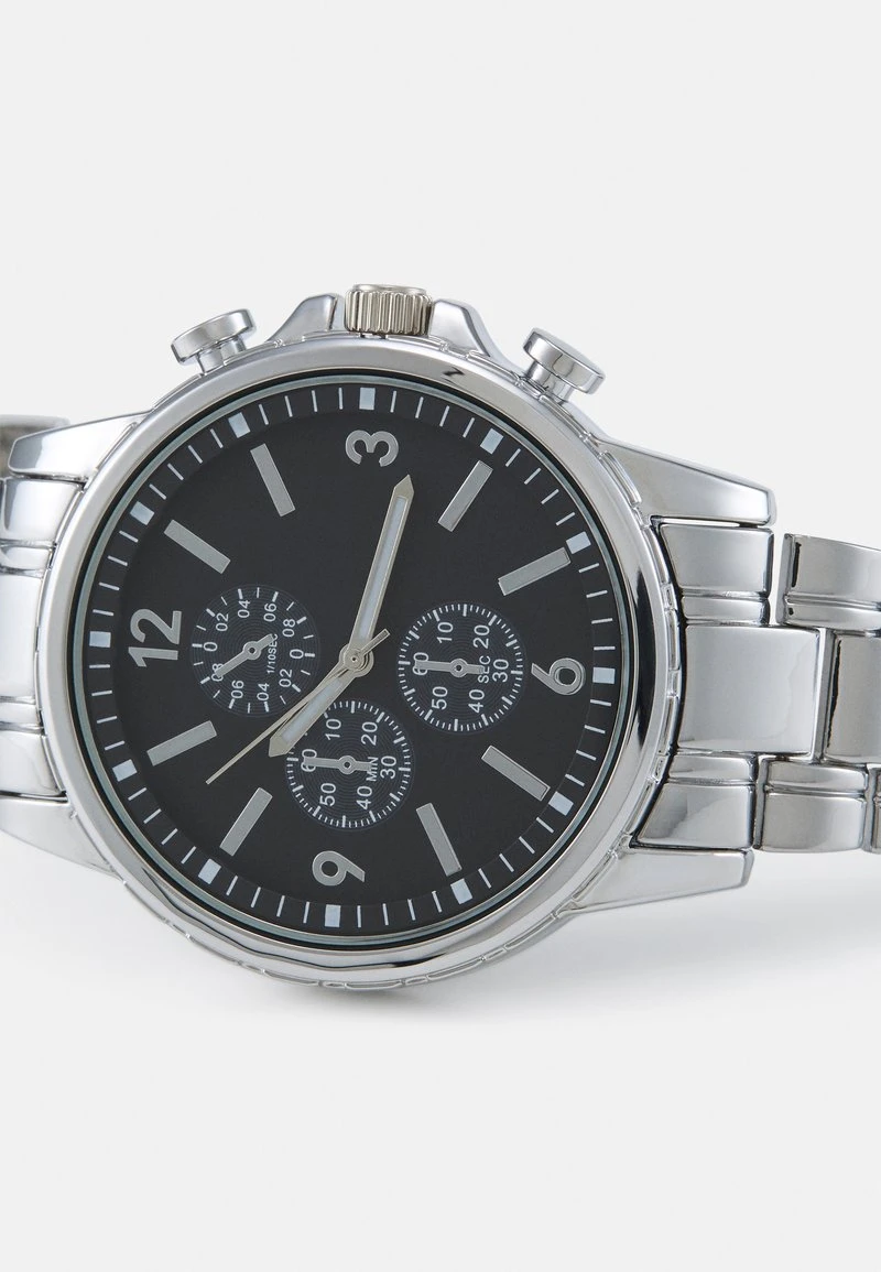 Pier One UNISEX - Uhr - Silver-coloured/black – Bild 4