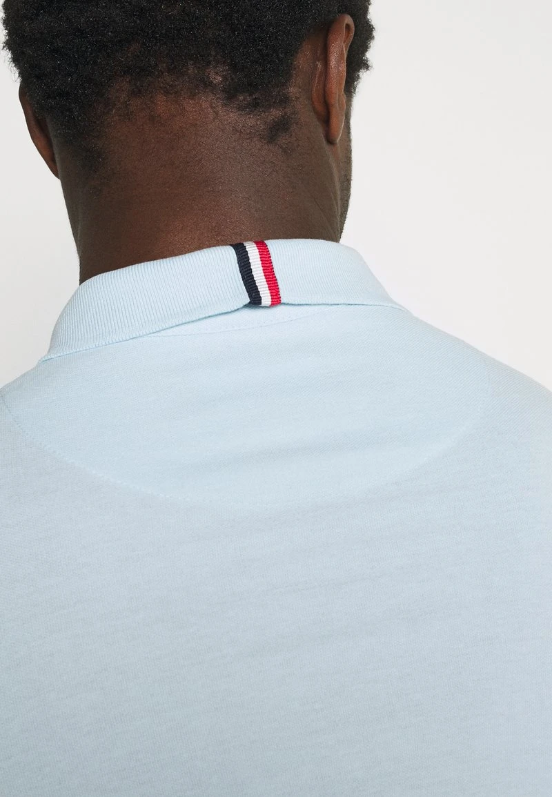 Pier One TRICOLORE TRIM POLO - Poloshirt - Light Blue – Bild 5