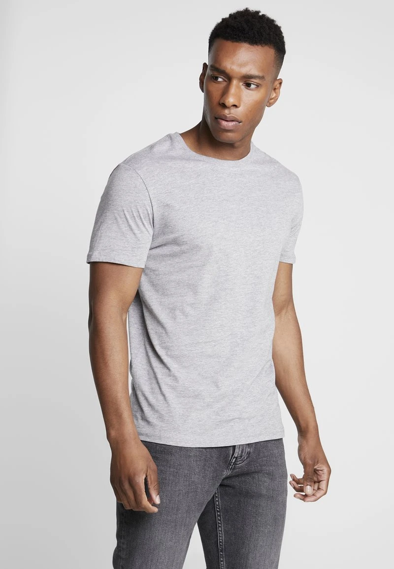 Pier One T-Shirt Basic - Mottled Bordeaux/white – Bild 4