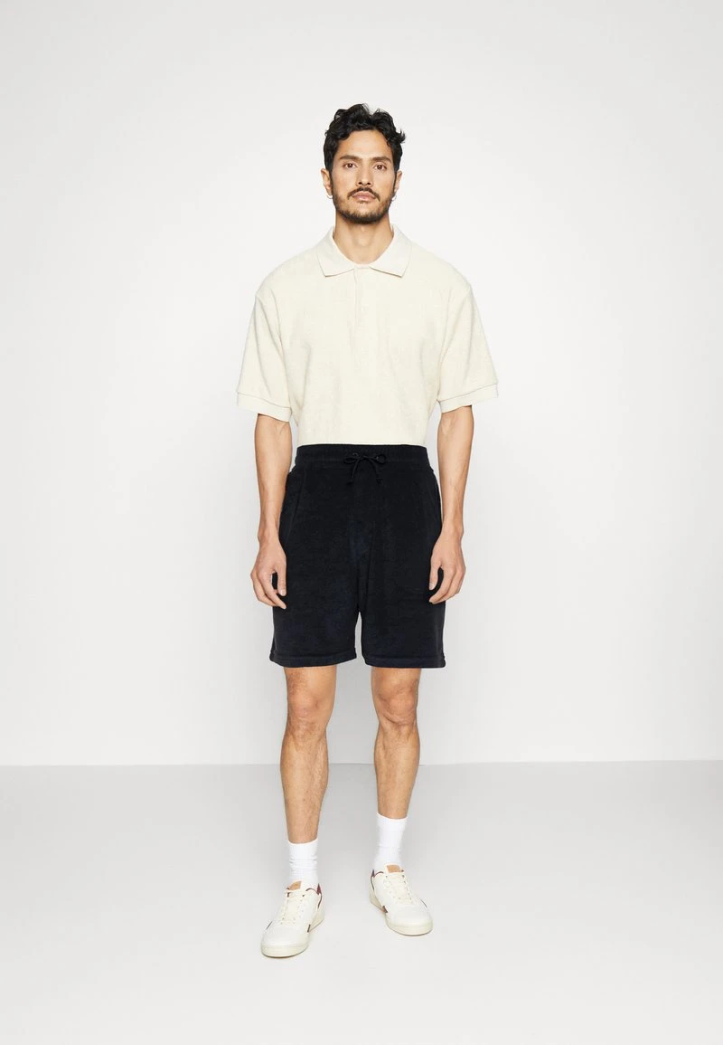 Pier One TOWELING - Shorts - Dark Blue – Bild 2