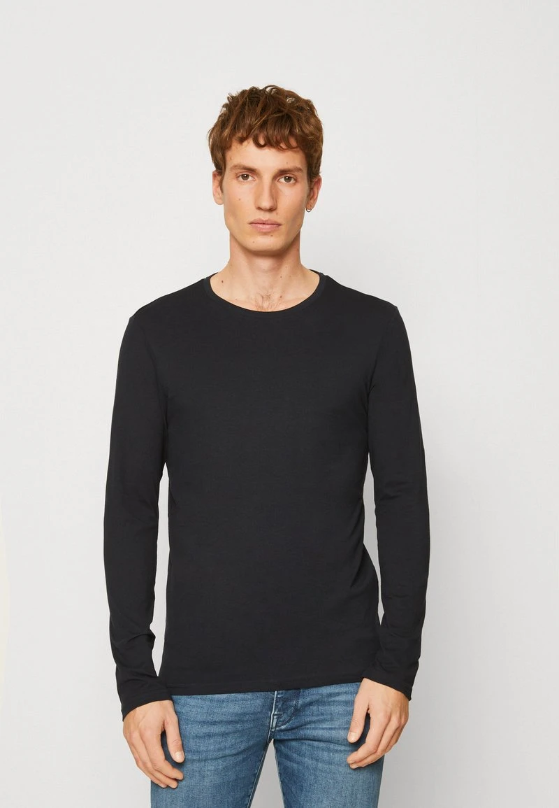 Pier One 2 PACK - Langarmshirt - Light Blue/dark Blue – Bild 4