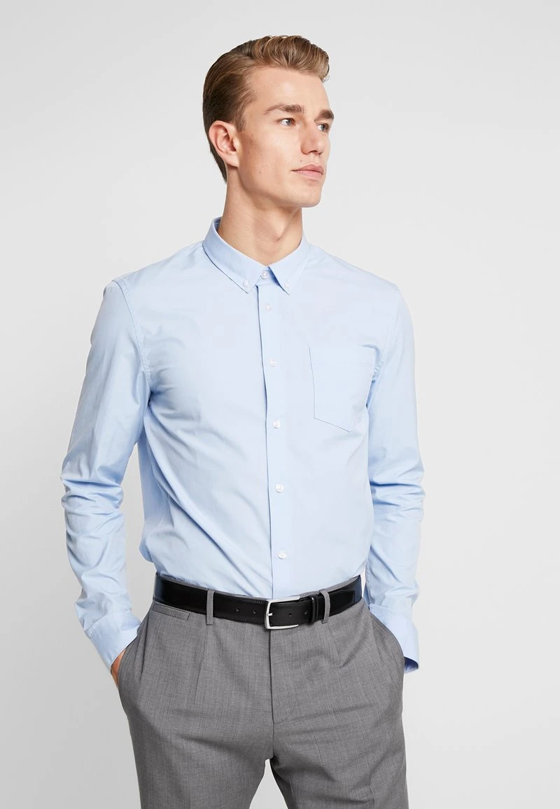 Pier One 2 PACK - Businesshemd - White/light Blue – Bild 2