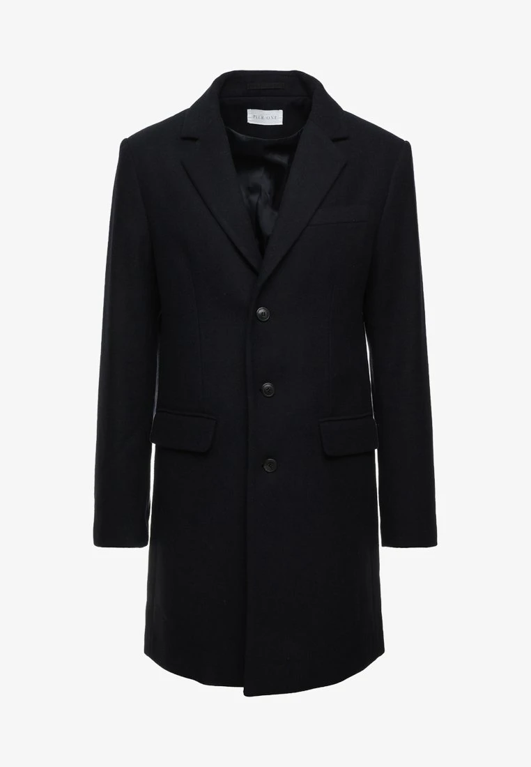 Pier One Klassischer Mantel - Dark Blue – Bild 4
