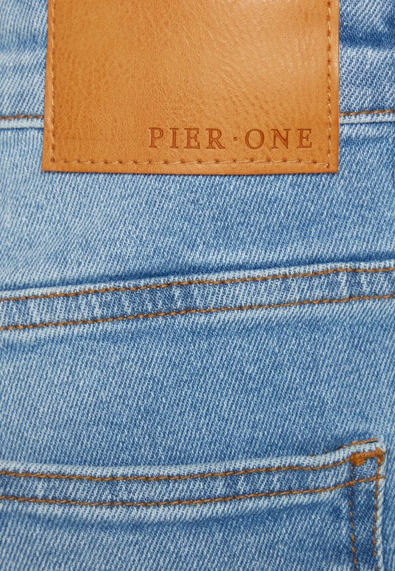 Pier One 2 PACK - Jeans Skinny Fit - Light Blue/black – Bild 5