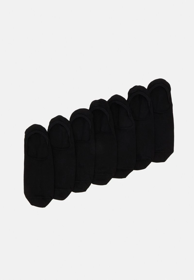 Pier One 7 PACK - Füßlinge - Black