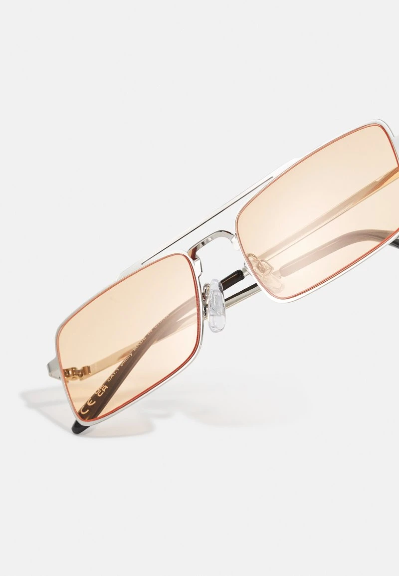 Pier One UNISEX - Sonnenbrille - Silver-coloured, Orange – Bild 4