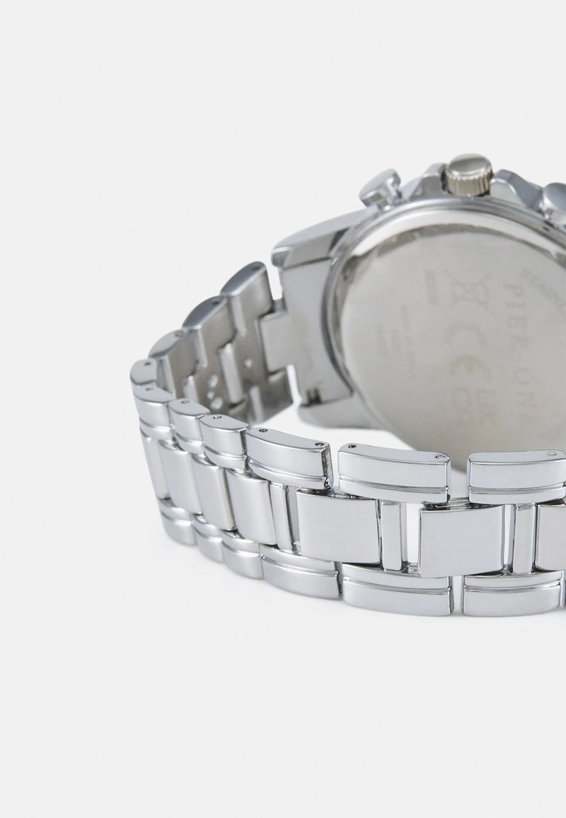 Pier One UNISEX - Uhr - Silver-coloured/black – Bild 2