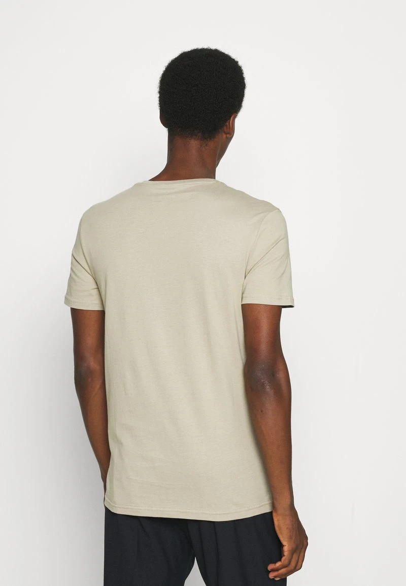 Pier One T-Shirt Basic - White/dark Grey/black – Bild 3