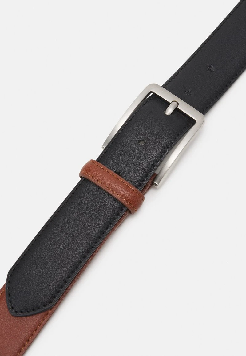 Pier One 2 PACK - Gürtel - Brown/black – Bild 3