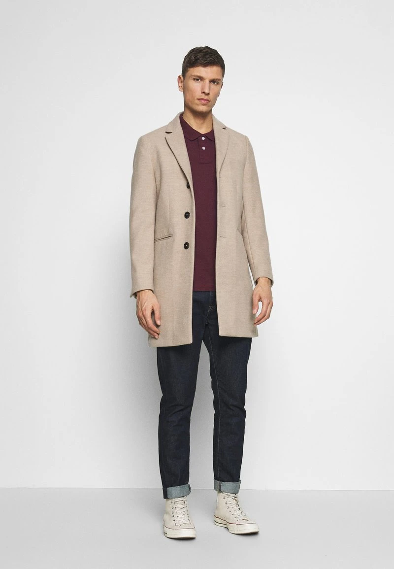 Pier One 2 PACK - Poloshirt - Dark Blue/bordeaux